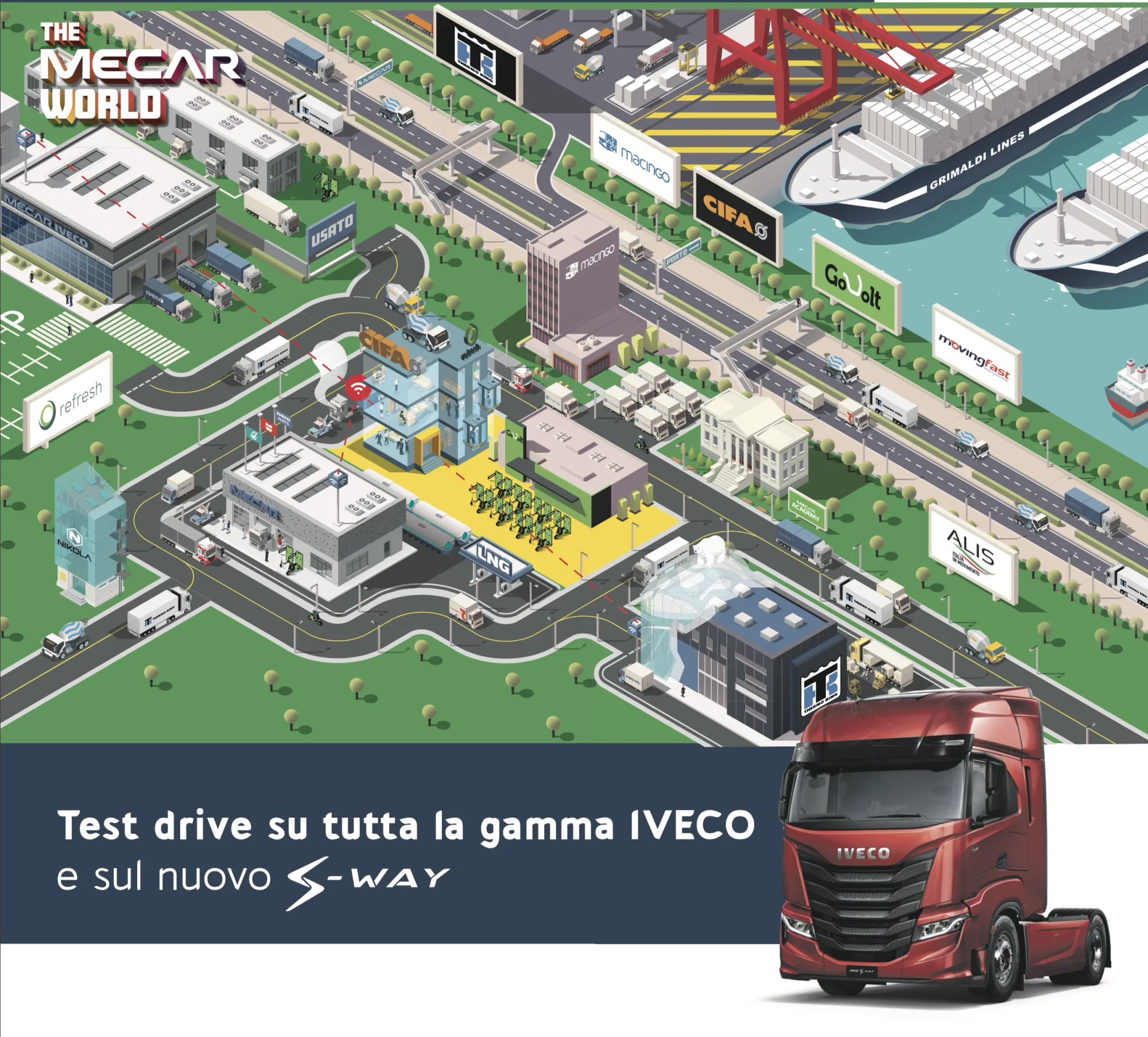 Mecar presenta il nuovo Iveco S-WAY il 23 novembre a Battipaglia