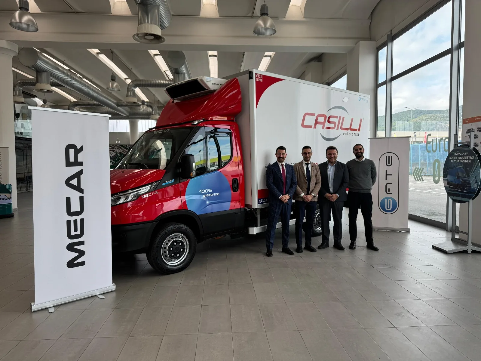 Mecar consegna un IVECO eDAILY a Casilli Enterprise: un passo avanti verso la mobilità sostenibile con GATE