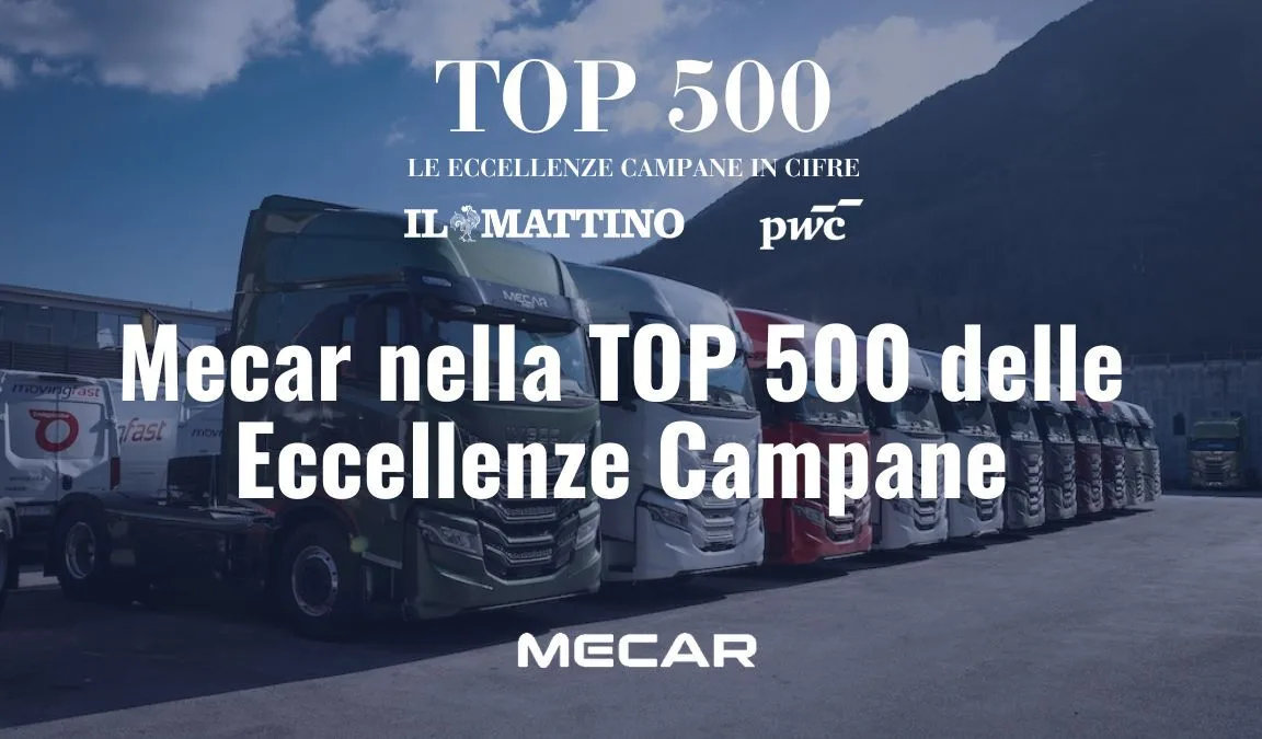 Mecar nella Top 500 delle eccellenze campane
